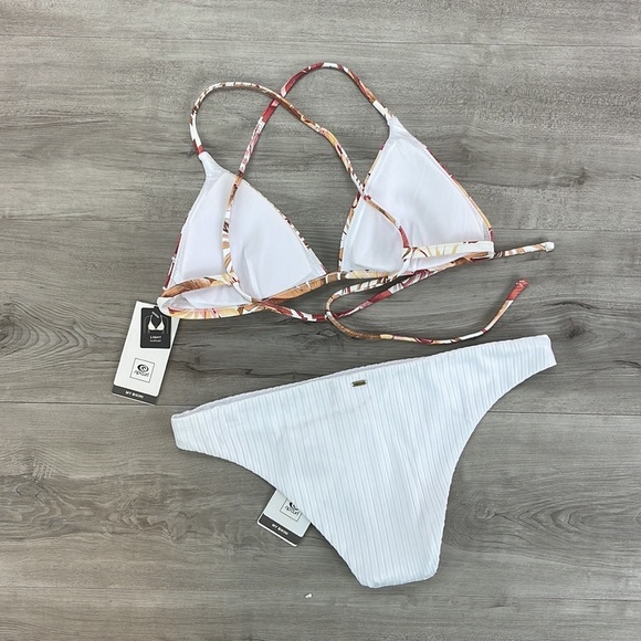 ☀️RIP CURL☀️ LEILANI XBACK TRI Premium Surf Cheeky Coverage Bikini SET - Picture 7 of 13